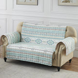 Greenland Home Fashions Barefoot Bungalow Phoenix Furniture Protector - Turquoise