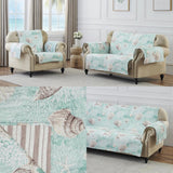 Greenland Home Fashions Barefoot Bungalow Ocean Furniture Protector - Turquoise