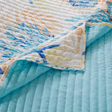 Greenland Home Fashions Montego Accessory Throw - Aqua 50x60