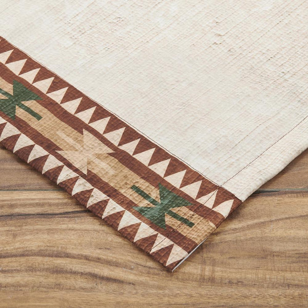 Greenland Home by The Lake Curtain Panel Pair - Set of 2 - 42x84" and 3x24", Nat
