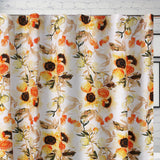Somerset Ruffle-Trimmed Shower Curtain 72 "x 72" Gold by Greenland Home Fashion