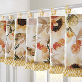 Somerset Ruffle Trimmed Window Valance 84" x 19" Gold by Greenland Home Fashion