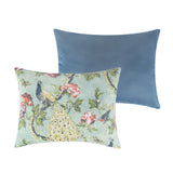 Pavona Enchanted Garden Quilted Reversible Pillow Sham by Greenland Home Fashions