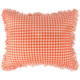 Wheatly Farmhouse Gingham Sham Standard 20" x 26" Truffle by Greenland Home Fashion