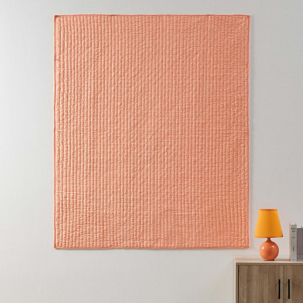 Greenland Home Fashions Monterrey Finely Stitched Throw Blanket Classic Solid Co