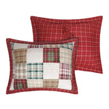 Greenland Home Fashion Oxford Ultra Comfortable Moisture Wicking Pillow Sham Red