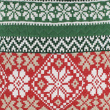 Greenland Home Fashion Fair Isle Ultra Soft & Comfortable Pillow Sham Red