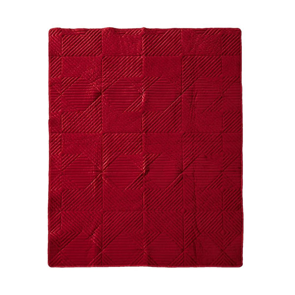 Greenland Home Fashion Riviera Velvet Ultra Soft High-Quality Throw Blanket Stan