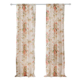 Greenland Home Fashions Grace Embrace Beauty Luxurious Modern Window Treatment Panel Pair Window Each Panel 42"x84" Buttercup