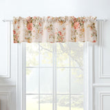 Greenland Home Fashions Grace Embrace Beauty Luxurious Modern Window Treatment Valance Each panel 84'x16" Buttercup