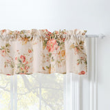 Greenland Home Fashions Grace Embrace Beauty Luxurious Modern Window Treatment Valance Each panel 84'x16" Buttercup
