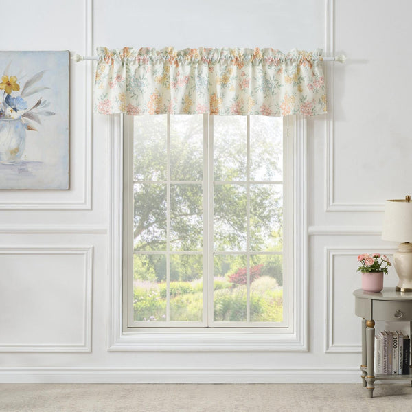 Greenland Home Fashions Chloe Light Filtering Semi Sheer 3" Rod Pocket Window Va
