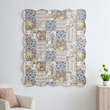 Greenland Home Fashions French Country Accessory Throw Blanket 50" x 60" Multicolor