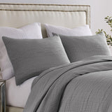 Greenland Home Fashions Cosmo Luxurious Ultra Soft Pillow Sham Gray