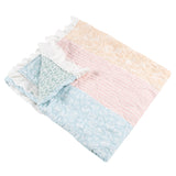 Greenland Home Fashions Tessie Accessory Throw Blanket 50" x 60" Pastel