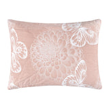 Greenland Home Fashions Mariposa Luxurious Ultra Soft Pillow Sham Pink