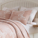 Greenland Home Fashions Mariposa Luxurious Ultra Soft Pillow Sham Pink