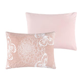 Greenland Home Fashions Mariposa Luxurious Ultra Soft Pillow Sham Pink