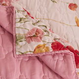 Greenland Home Fashions 100% Brushed Microfiber Breeze Accessory Throw Blush