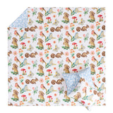 Greenland Home Fashions Willow Brushed Microfiber Reversible Lightweight Quilt Set White