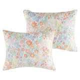 Greenland Home Fashions 100% Cotton Face 100% Microfiber Alice Pastel Sham Pastel