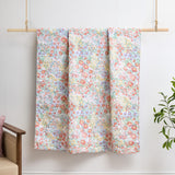 Greenland Home Fashions 100% Cotton Face 100% Microfiber Alice Pastel Accessory Throw Pastel