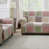Greenland Home Fashions Quilted 100% Polyester Priya Furniture Protector Multicolor