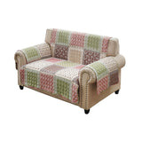 Greenland Home Fashions Quilted 100% Polyester Priya Furniture Protector Multicolor