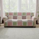 Greenland Home Fashions Quilted 100% Polyester Priya Furniture Protector Multicolor