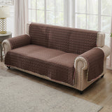 Greenland Home Fashions Quilted 100% Polyester Priya Furniture Protector Multicolor