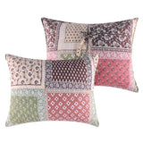 Greenland Home Fashions Priya 100% Cotton Reversible Lightweight Quilt Set Multi