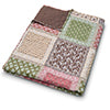 Greenland Home Fashion Priya 100% Cotton Reversible Accessory Throw Blanket 50" x 60" Multicolor