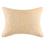 Greenland Home Fashions Granny Squares 100% Polyester Pillow Sham Gold