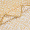 Greenland Home Fashions Granny Squares 100% Polyester Reversible Coverlet Set Gold