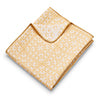 Greenland Home Fashion Granny Squares 100% Polyester Reversible Accessory Throw Blanket 50" x 60" Gold
