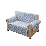 Greenland Home Fashions 100% Jacquard Woven Polyester Laguna Furniture Protector Chambray