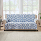 Greenland Home Fashions 100% Jacquard Woven Polyester Laguna Furniture Protector Chambray