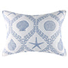 Greenland Home Fashions Laguna 100% Polyester Pillow Sham Chambray
