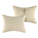 Greenland Home Fashions Harper Pillow 100% Polyester Sham Taupe
