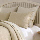 Greenland Home Fashions Harper Pillow 100% Polyester Sham Taupe