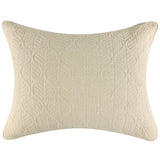 Greenland Home Fashions Harper Pillow 100% Polyester Sham Taupe