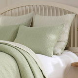 Greenland Home Fashions Harper Pillow 100% Polyester Sham Sage