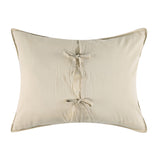 Greenland Home Fashions Millhouse 100% Cotton Pillow Sham Taupe