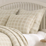 Greenland Home Fashions Millhouse 100% Cotton Pillow Sham Taupe