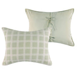 Greenland Home Fashions Millhouse 100% Cotton Pillow Sham Sage
