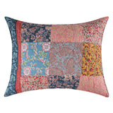 Greenland Home Fashions Tangier Cotton Face Microfiber Back Pillow Sham Multi