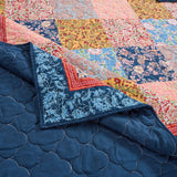 Greenland Home Fashions Tangier Cotton Reversible Lightweight Quilt Set Multi