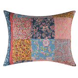 Greenland Home Fashions Tangier Cotton Face Microfiber Back Pillow Sham Multi