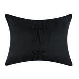 Greenland Home Fashions Sugar Skull 100% Polyester Pillow Sham Standard 20x26 Black