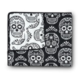 Greenland Home Fashions Sugar Skull 100% Polyester Accessory Throw 50x60 Black